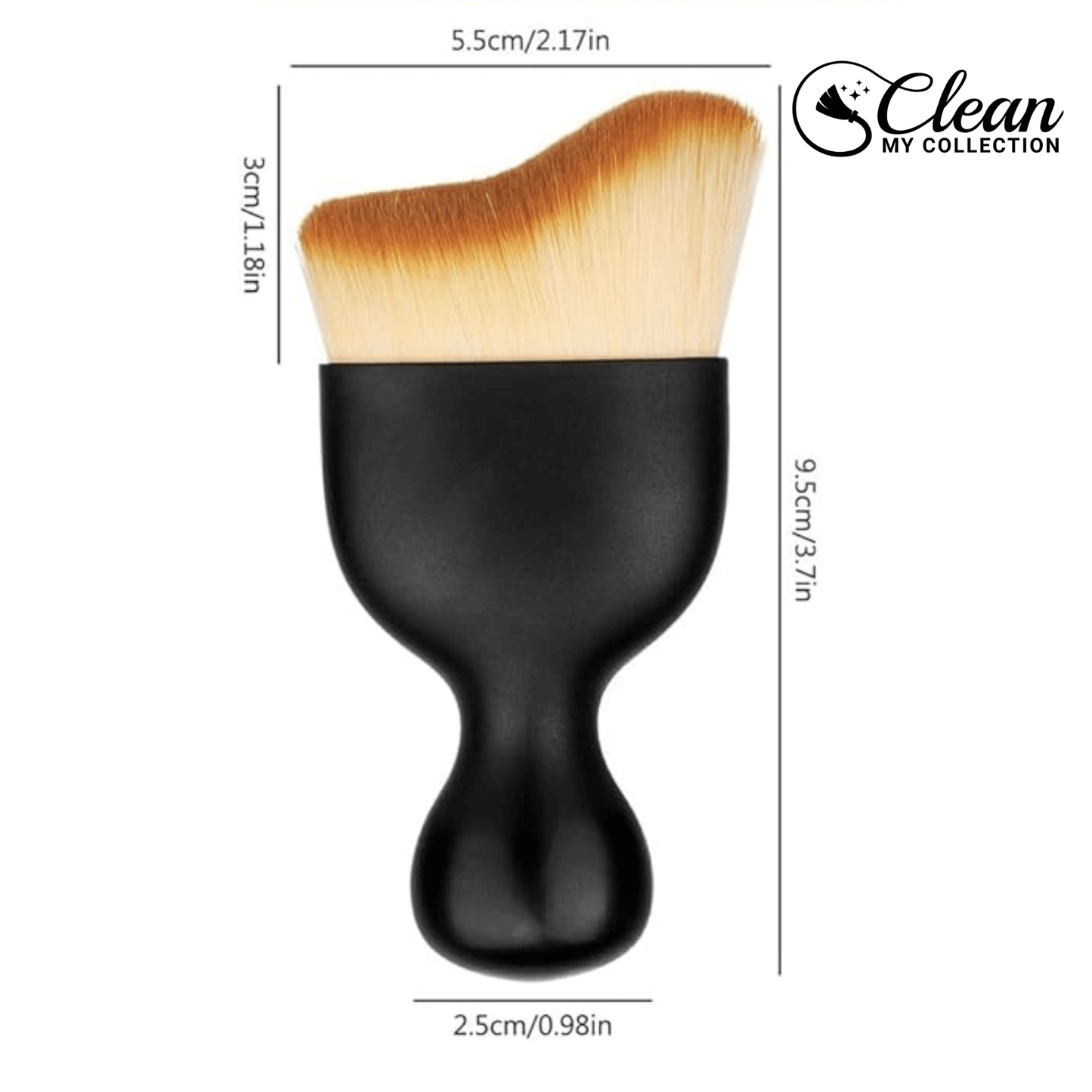 CleanMyCollection Incredibly Gentle Bristle Brush